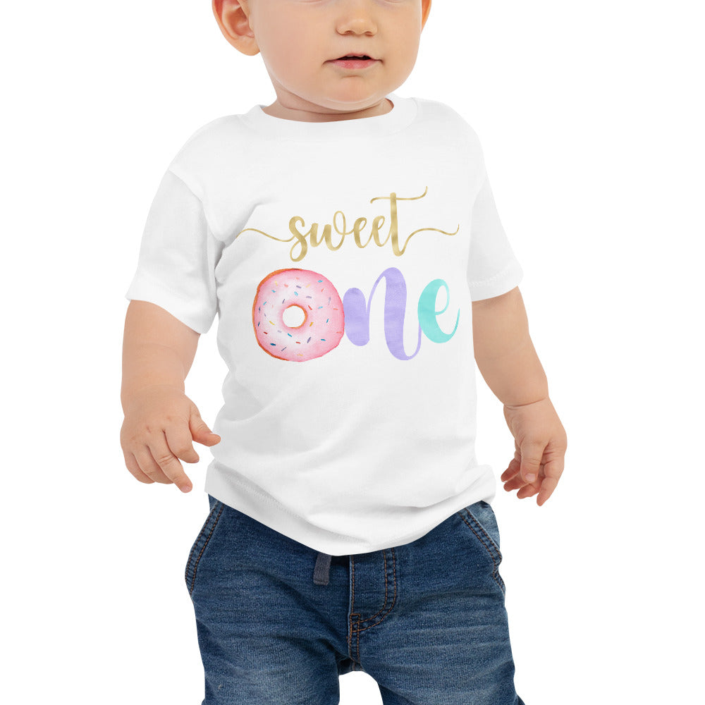 Sweet One First Birthday Shirts Donut birthday girl Donut First Birt Wishes Details